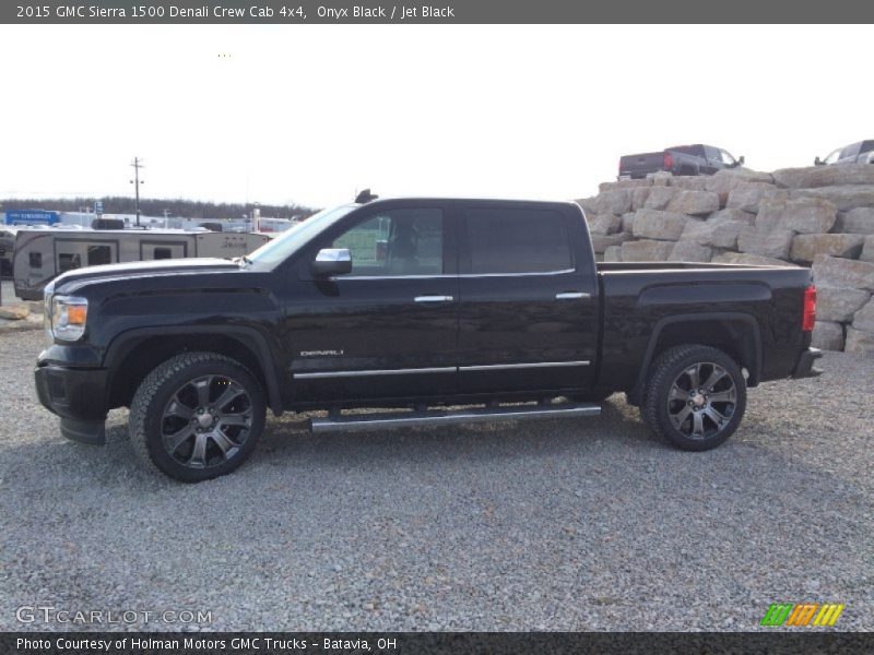 Onyx Black / Jet Black 2015 GMC Sierra 1500 Denali Crew Cab 4x4