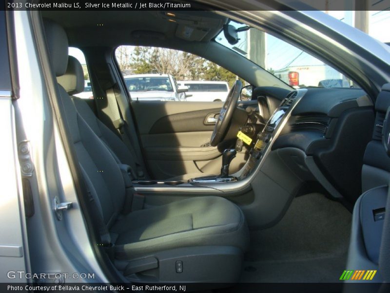 Silver Ice Metallic / Jet Black/Titanium 2013 Chevrolet Malibu LS