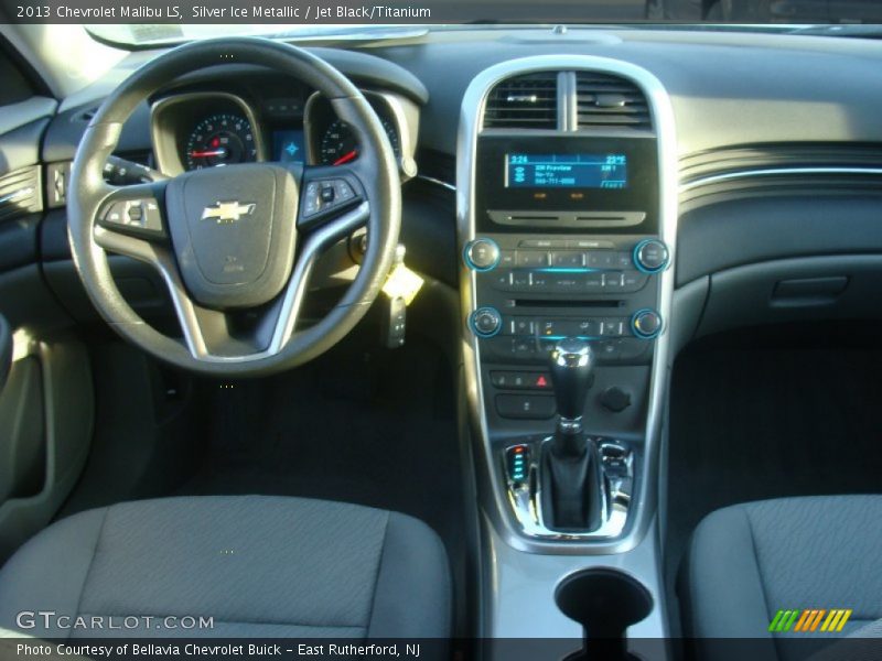 Silver Ice Metallic / Jet Black/Titanium 2013 Chevrolet Malibu LS