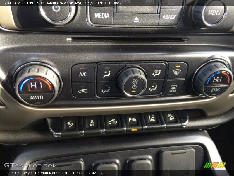 Onyx Black / Jet Black 2015 GMC Sierra 1500 Denali Crew Cab 4x4