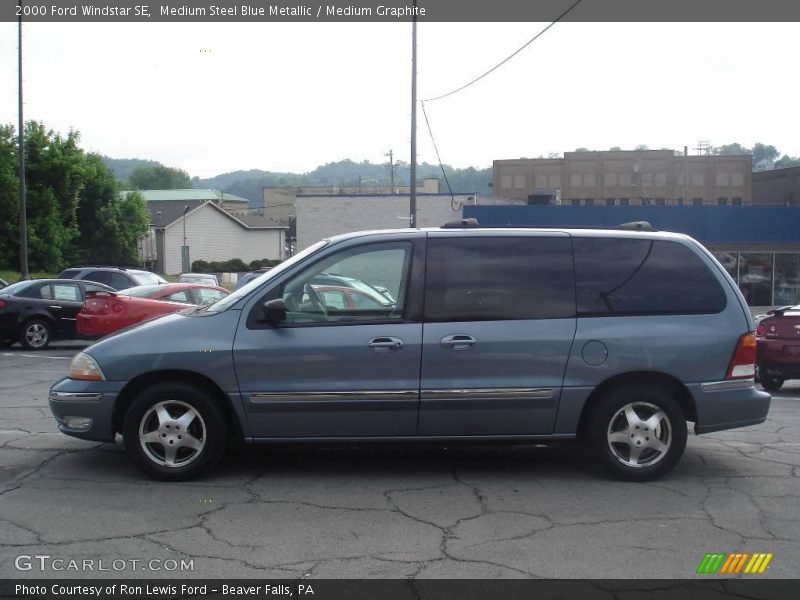 Medium Steel Blue Metallic / Medium Graphite 2000 Ford Windstar SE