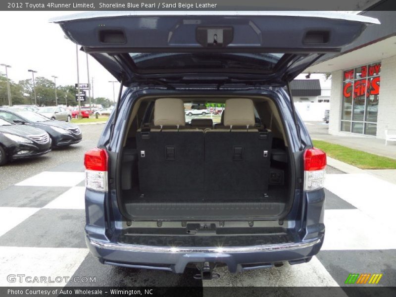 Shoreline Blue Pearl / Sand Beige Leather 2012 Toyota 4Runner Limited