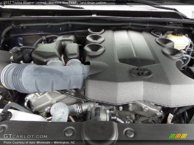 Shoreline Blue Pearl / Sand Beige Leather 2012 Toyota 4Runner Limited