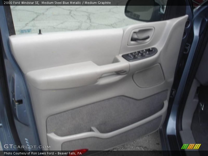 Medium Steel Blue Metallic / Medium Graphite 2000 Ford Windstar SE