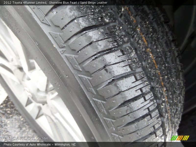 Shoreline Blue Pearl / Sand Beige Leather 2012 Toyota 4Runner Limited