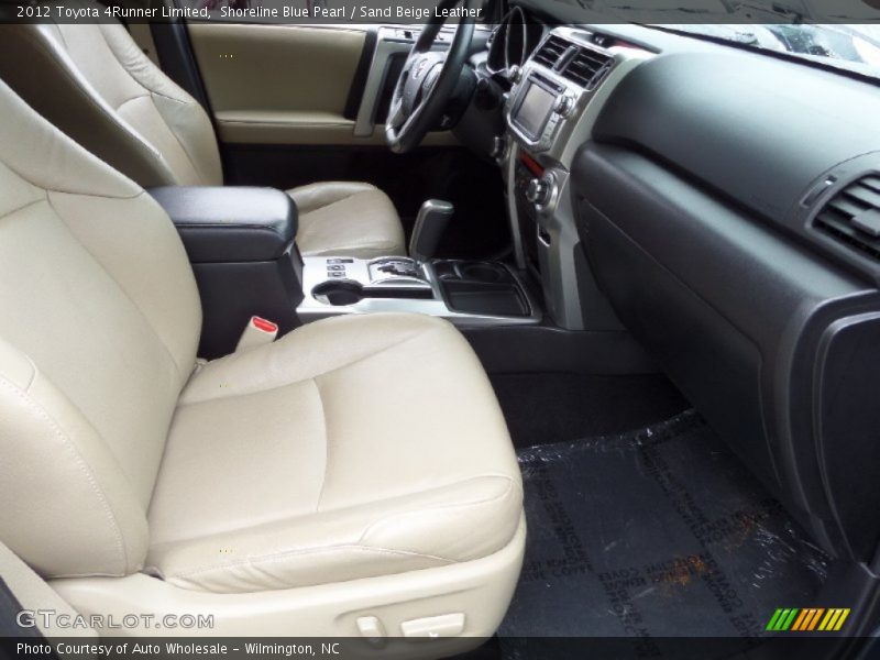 Shoreline Blue Pearl / Sand Beige Leather 2012 Toyota 4Runner Limited