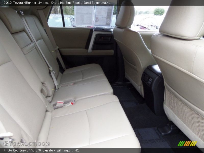 Shoreline Blue Pearl / Sand Beige Leather 2012 Toyota 4Runner Limited