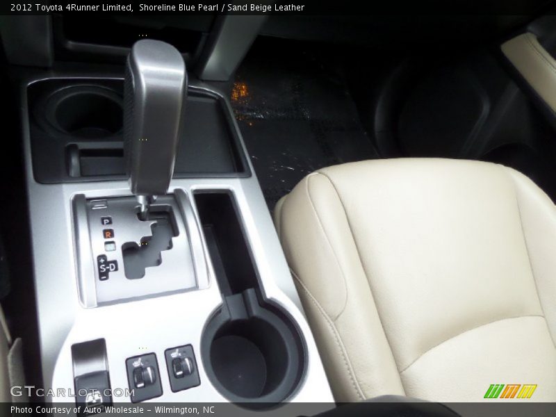 Shoreline Blue Pearl / Sand Beige Leather 2012 Toyota 4Runner Limited