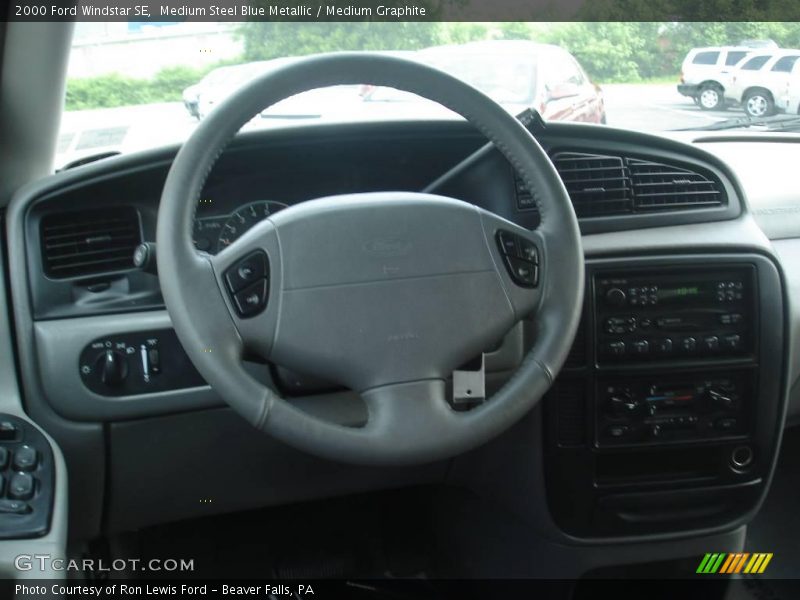 Medium Steel Blue Metallic / Medium Graphite 2000 Ford Windstar SE