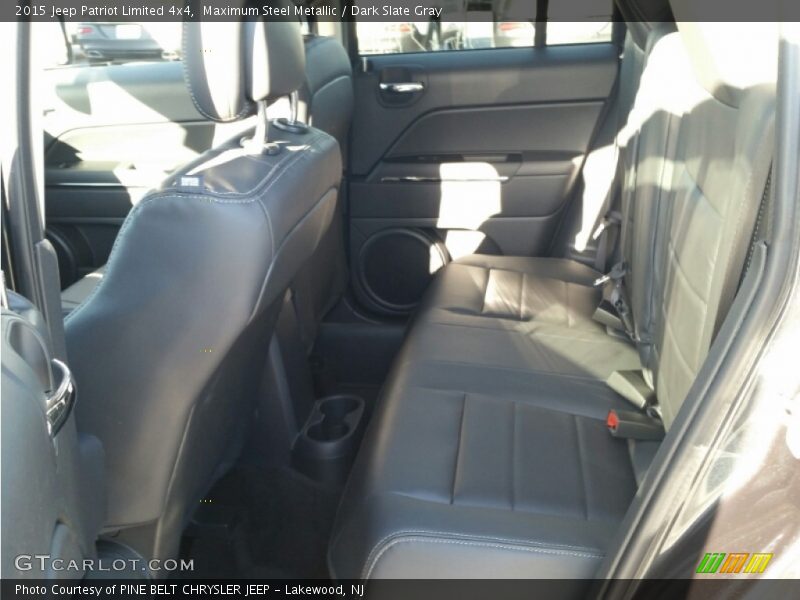 Maximum Steel Metallic / Dark Slate Gray 2015 Jeep Patriot Limited 4x4