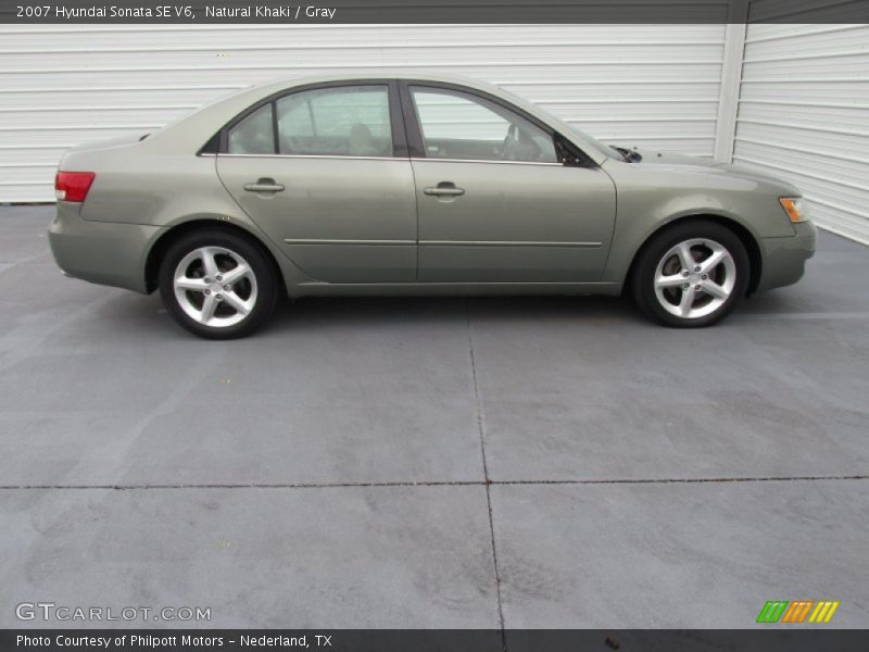 Natural Khaki / Gray 2007 Hyundai Sonata SE V6