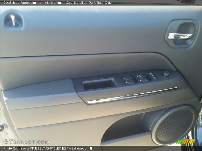 Maximum Steel Metallic / Dark Slate Gray 2015 Jeep Patriot Limited 4x4