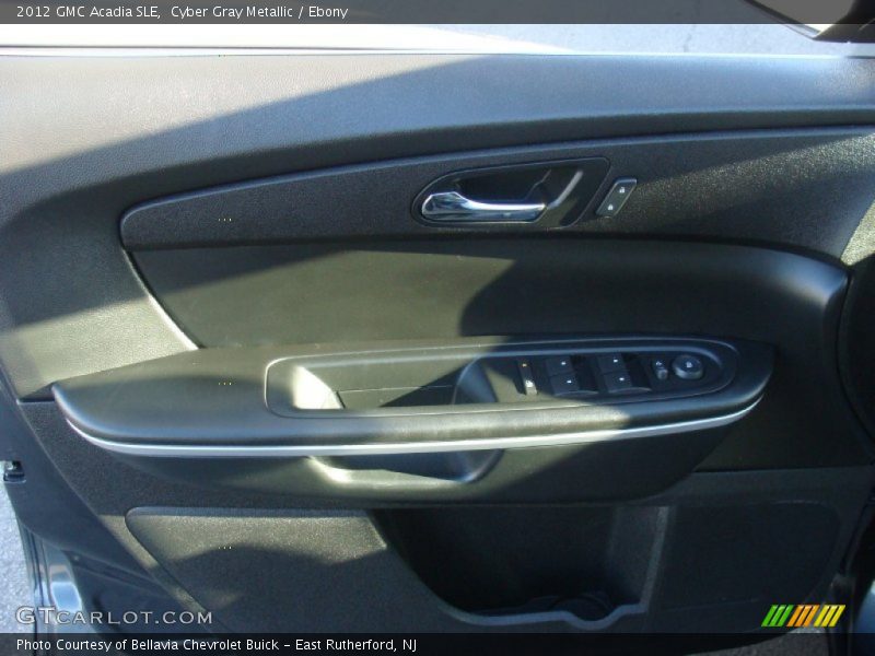 Cyber Gray Metallic / Ebony 2012 GMC Acadia SLE
