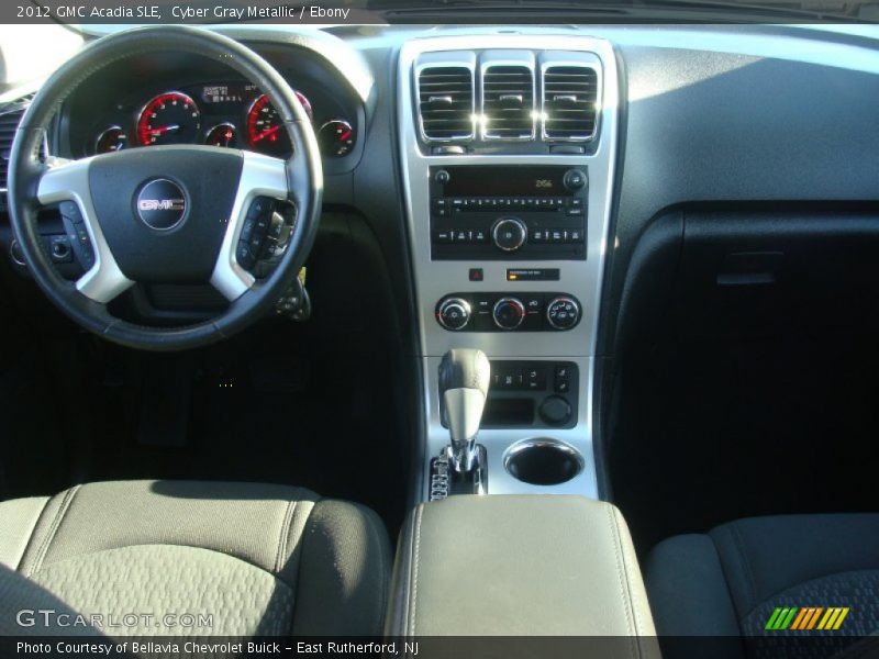 Cyber Gray Metallic / Ebony 2012 GMC Acadia SLE