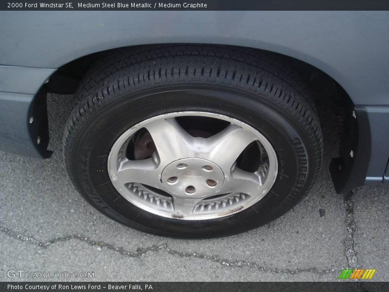 Medium Steel Blue Metallic / Medium Graphite 2000 Ford Windstar SE