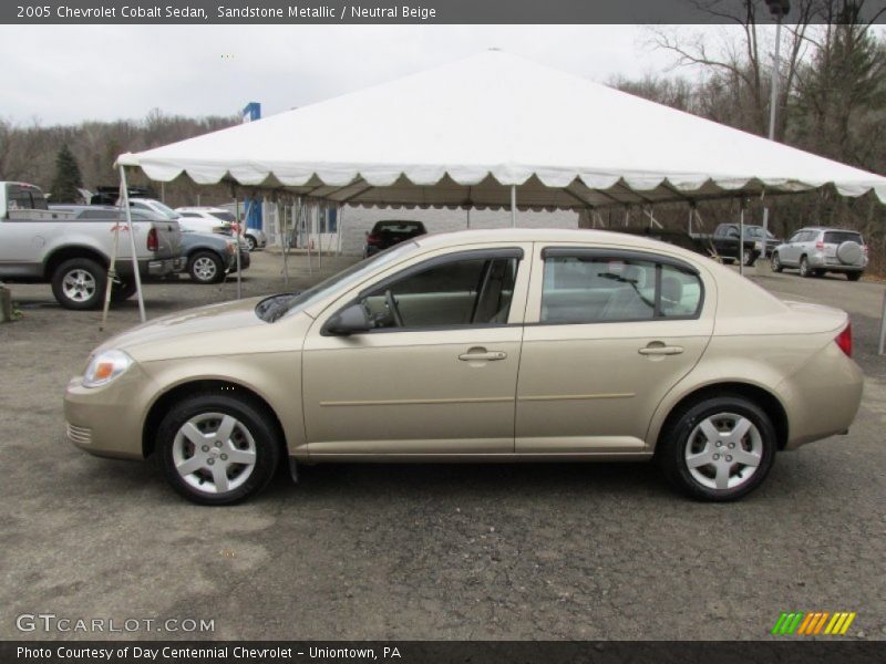 Sandstone Metallic / Neutral Beige 2005 Chevrolet Cobalt Sedan