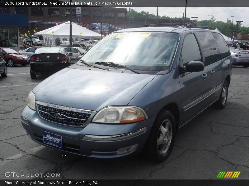 Medium Steel Blue Metallic / Medium Graphite 2000 Ford Windstar SE