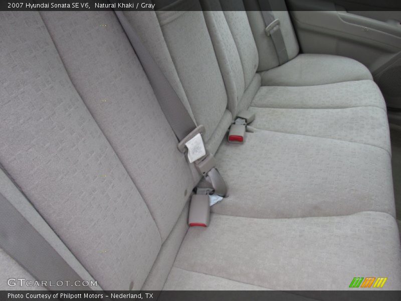 Natural Khaki / Gray 2007 Hyundai Sonata SE V6