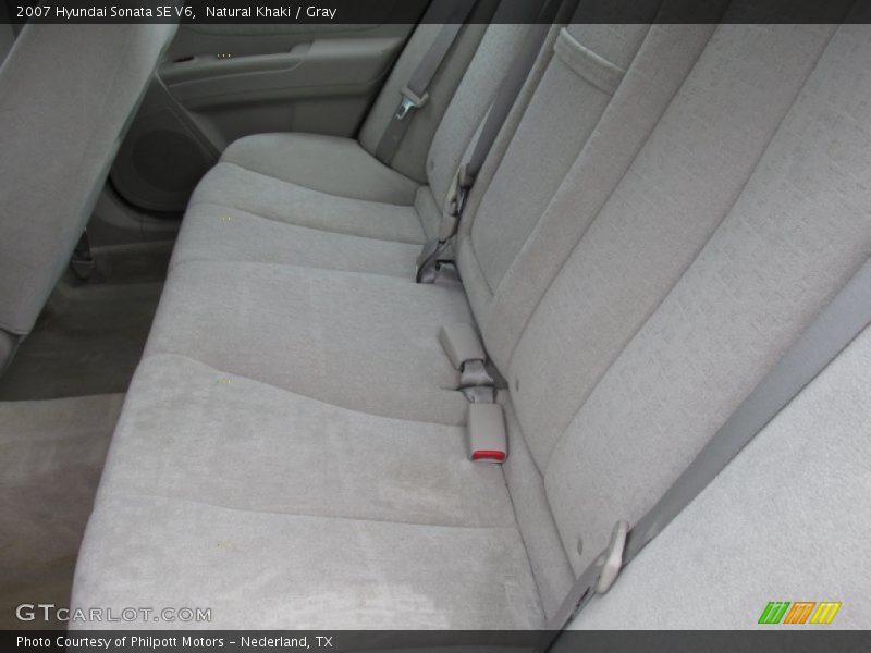 Natural Khaki / Gray 2007 Hyundai Sonata SE V6