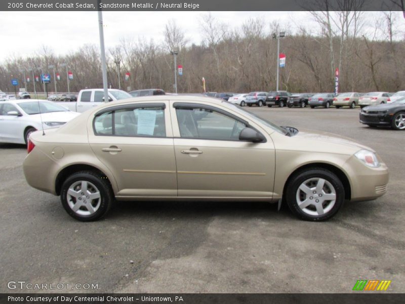 Sandstone Metallic / Neutral Beige 2005 Chevrolet Cobalt Sedan