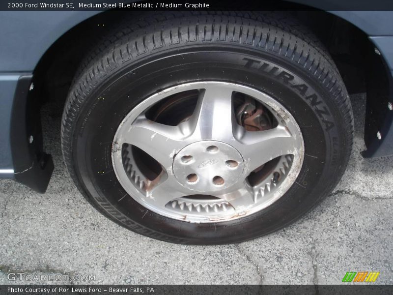 Medium Steel Blue Metallic / Medium Graphite 2000 Ford Windstar SE