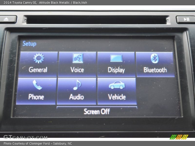 Attitude Black Metallic / Black/Ash 2014 Toyota Camry SE