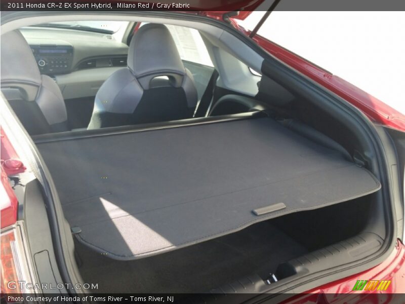 Milano Red / Gray Fabric 2011 Honda CR-Z EX Sport Hybrid