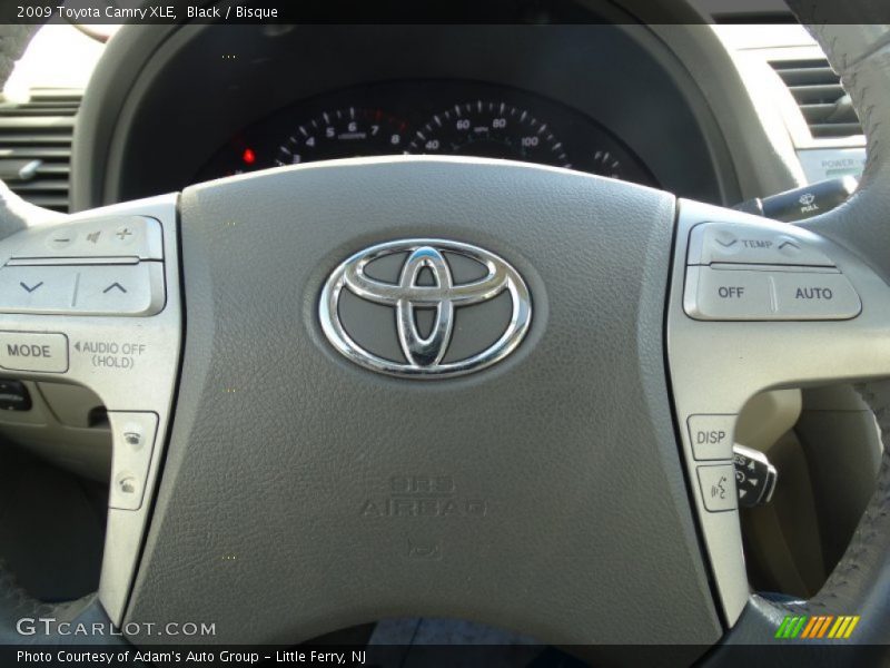 Black / Bisque 2009 Toyota Camry XLE