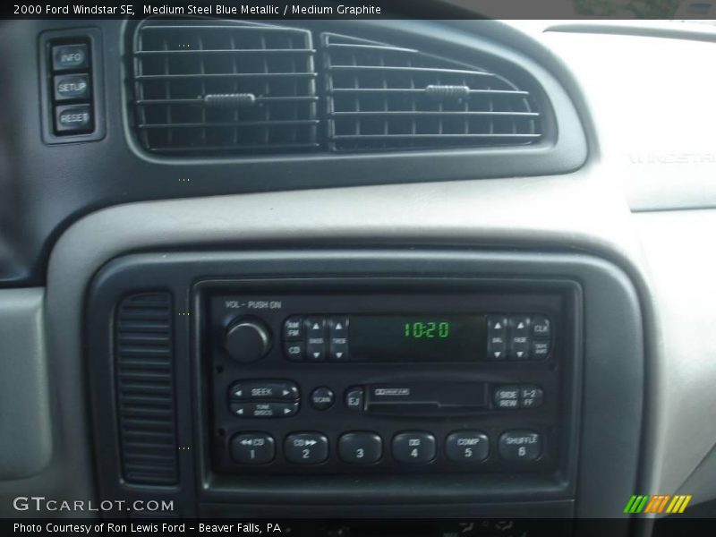 Medium Steel Blue Metallic / Medium Graphite 2000 Ford Windstar SE