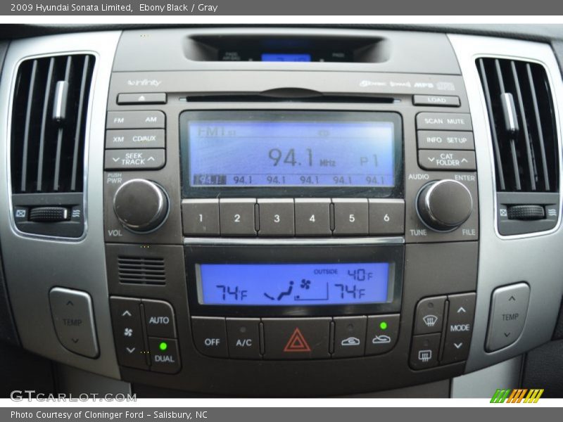 Controls of 2009 Sonata Limited