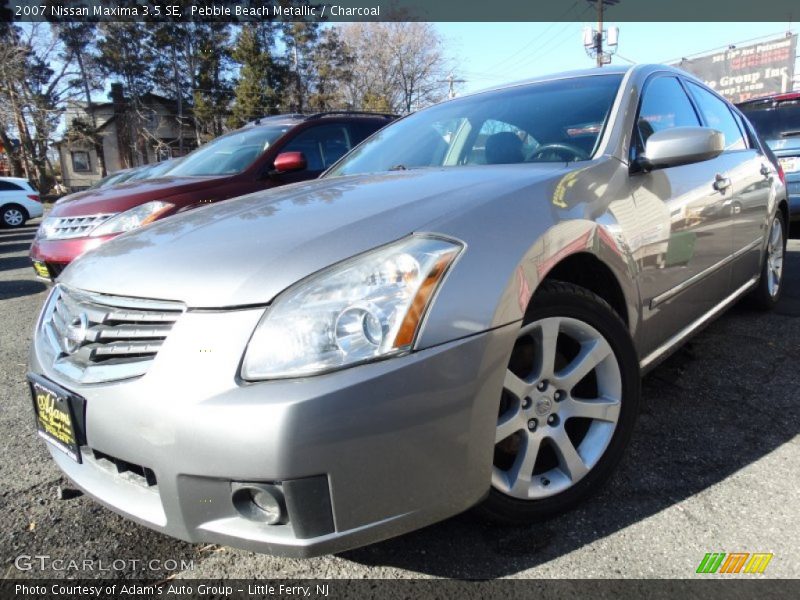 Pebble Beach Metallic / Charcoal 2007 Nissan Maxima 3.5 SE