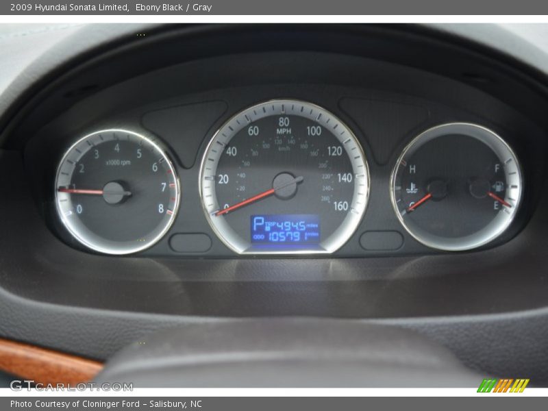  2009 Sonata Limited Limited Gauges
