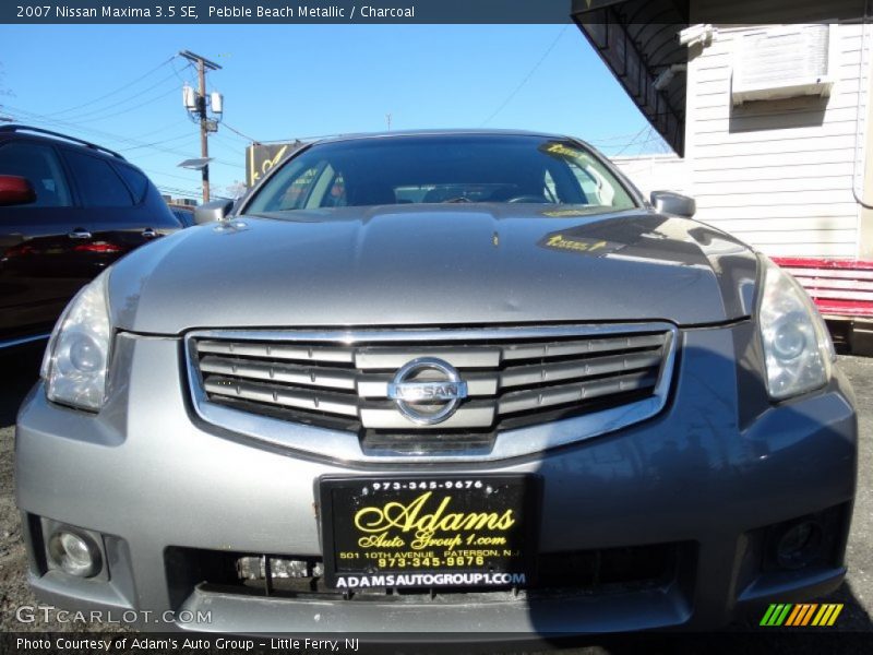 Pebble Beach Metallic / Charcoal 2007 Nissan Maxima 3.5 SE