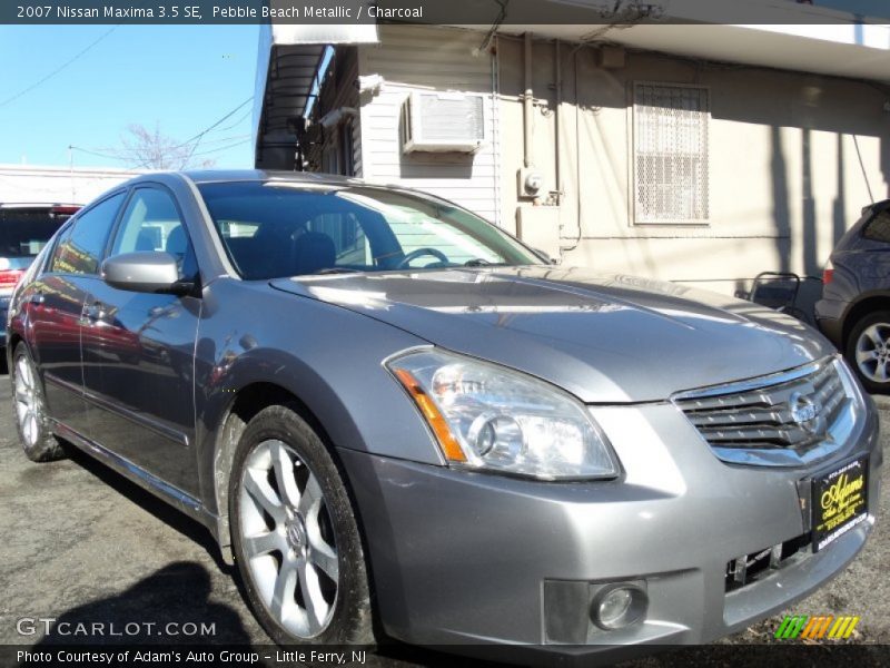 Pebble Beach Metallic / Charcoal 2007 Nissan Maxima 3.5 SE