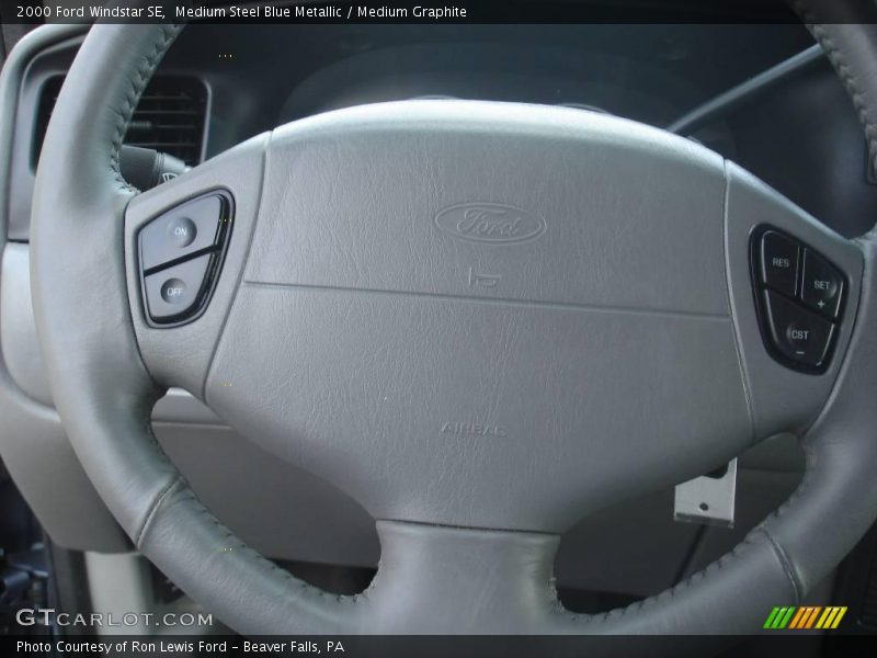 Medium Steel Blue Metallic / Medium Graphite 2000 Ford Windstar SE