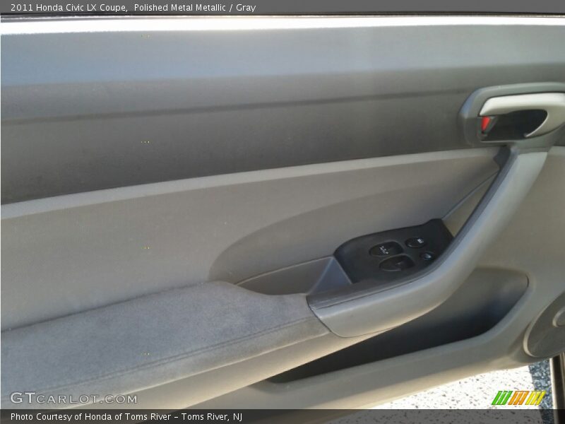 Polished Metal Metallic / Gray 2011 Honda Civic LX Coupe