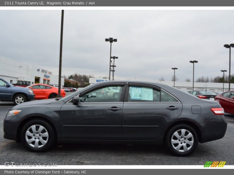 Magnetic Gray Metallic / Ash 2011 Toyota Camry LE
