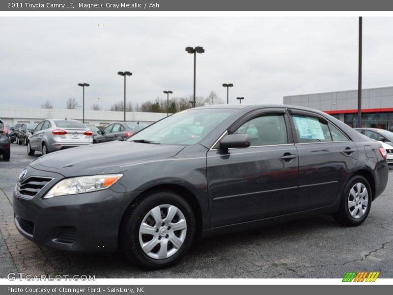 Magnetic Gray Metallic / Ash 2011 Toyota Camry LE
