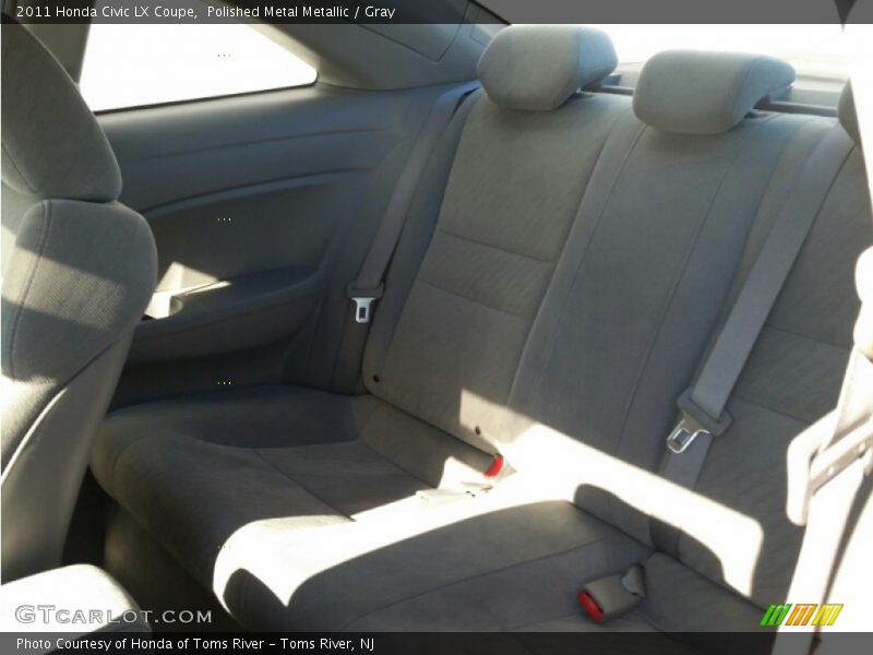 Polished Metal Metallic / Gray 2011 Honda Civic LX Coupe