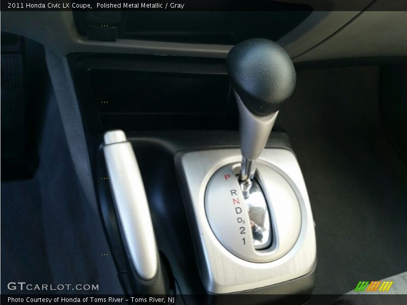 Polished Metal Metallic / Gray 2011 Honda Civic LX Coupe