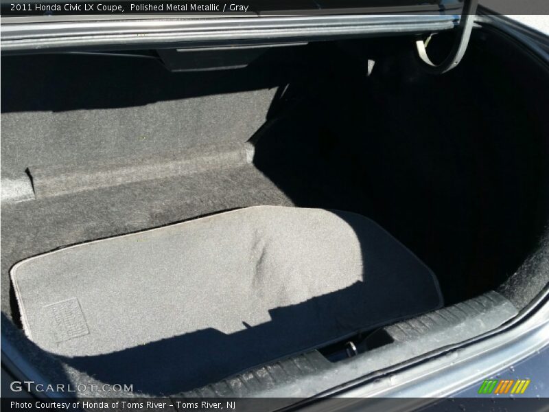 Polished Metal Metallic / Gray 2011 Honda Civic LX Coupe