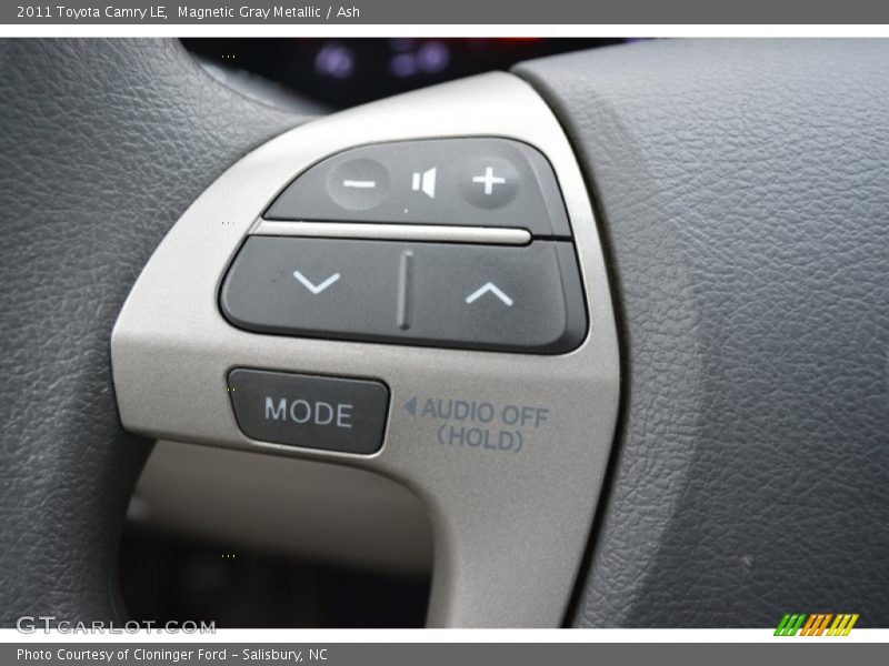 Magnetic Gray Metallic / Ash 2011 Toyota Camry LE