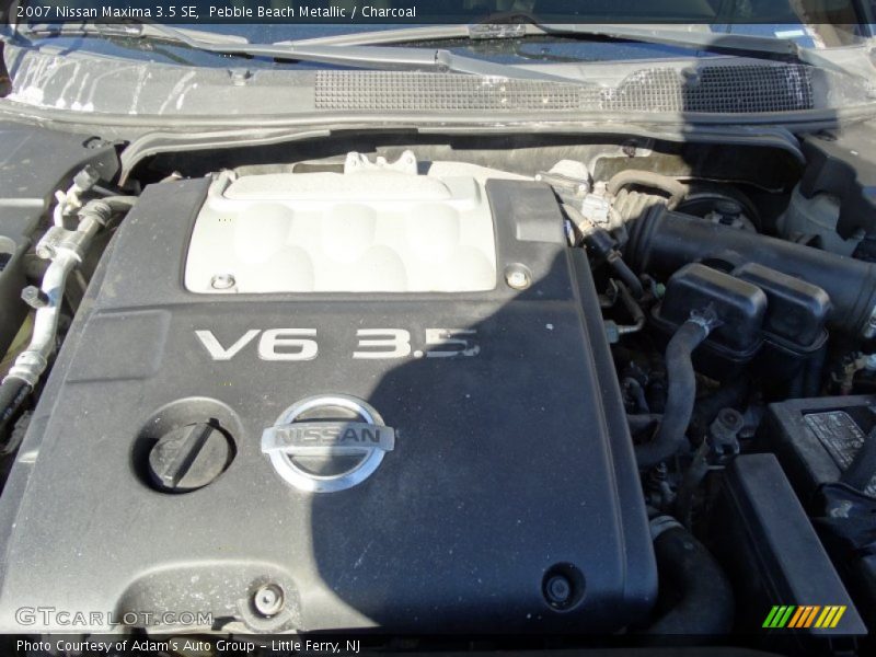 Pebble Beach Metallic / Charcoal 2007 Nissan Maxima 3.5 SE