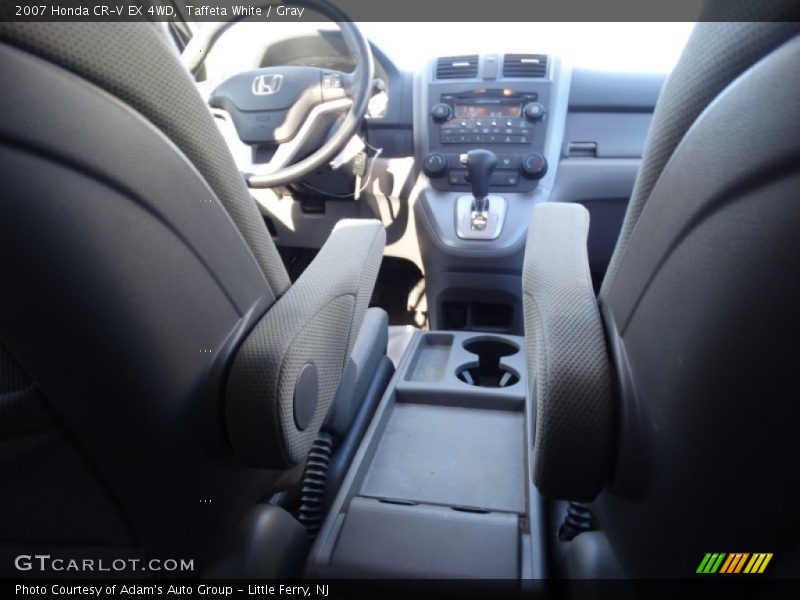 Taffeta White / Gray 2007 Honda CR-V EX 4WD