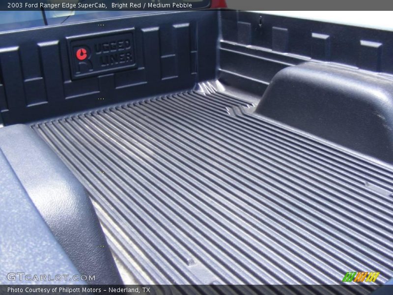 Bright Red / Medium Pebble 2003 Ford Ranger Edge SuperCab