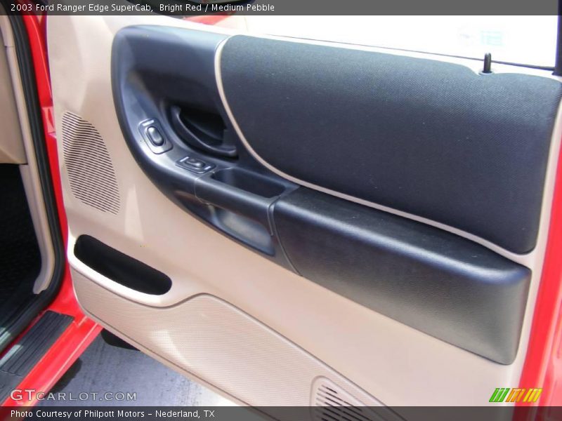 Bright Red / Medium Pebble 2003 Ford Ranger Edge SuperCab