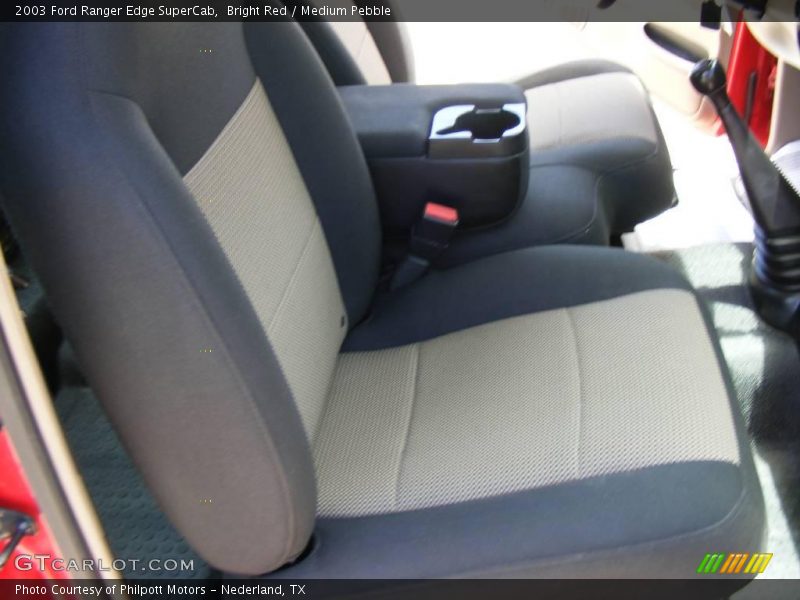 Bright Red / Medium Pebble 2003 Ford Ranger Edge SuperCab