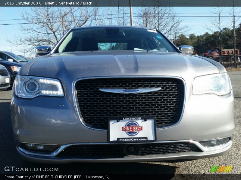 Billett Silver Metallic / Black 2015 Chrysler 300 C