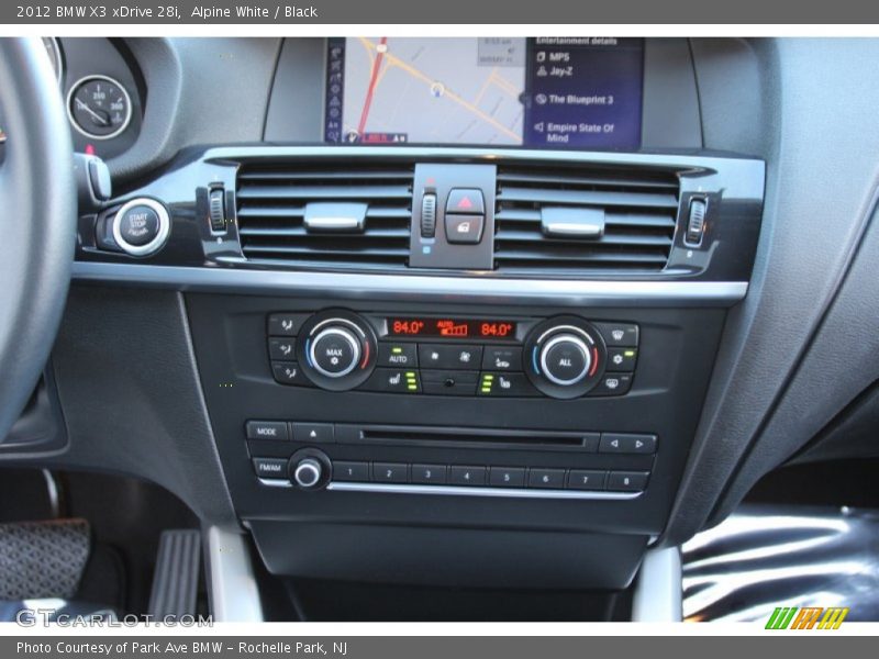Alpine White / Black 2012 BMW X3 xDrive 28i