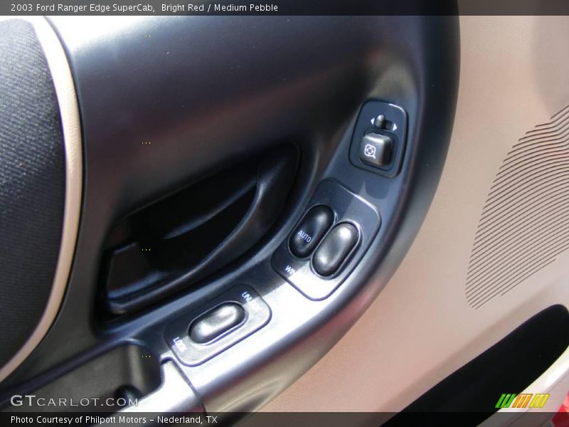 Bright Red / Medium Pebble 2003 Ford Ranger Edge SuperCab
